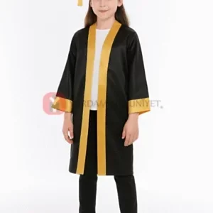 İlkokul Altın Sarısı Mezuniyet Kep Cübbe