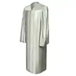 shiny-silver-graduation-gown